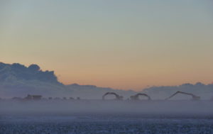De dijkverzwaring van de Zuiderdijk